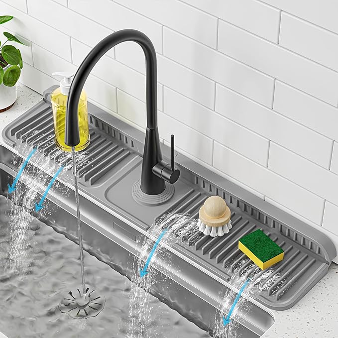 Easy to Clean Kitchen Sink Splash Guard