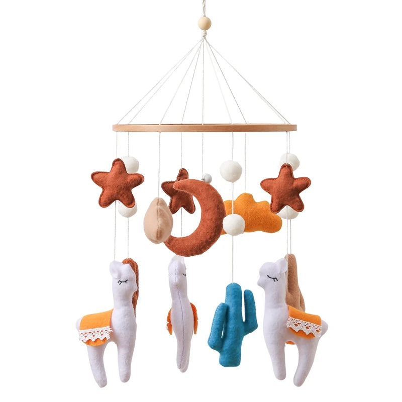Easy-To-Attach Soft Crib Baby Mobile