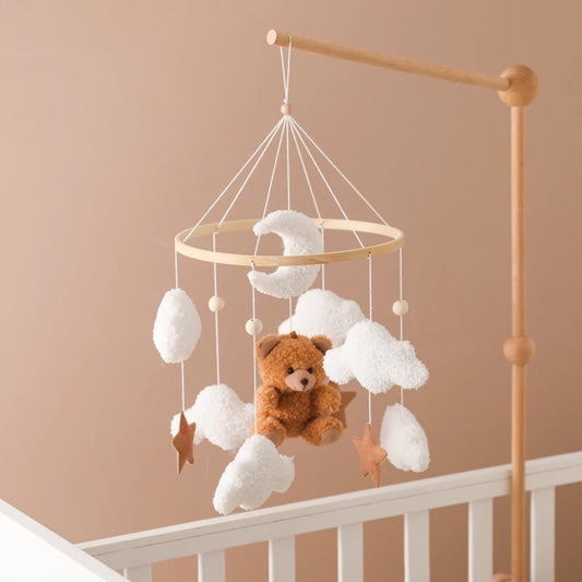 Easy-To-Attach Soft Crib Baby Mobile